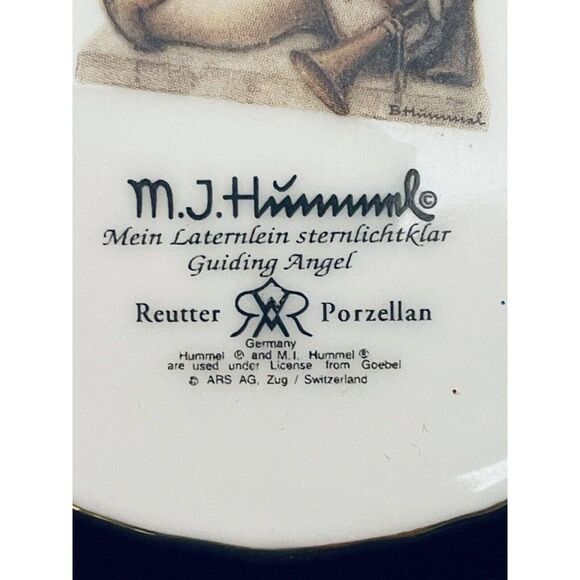 Ornament Christmas Hummel Guiding Angel Porcelain 88555 Reuter Porzellan Goebel - Picture 6 of 7